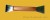 Стамеска пасечная с деревянной ручкой (оцинковка, чёрный металл), 200 мм